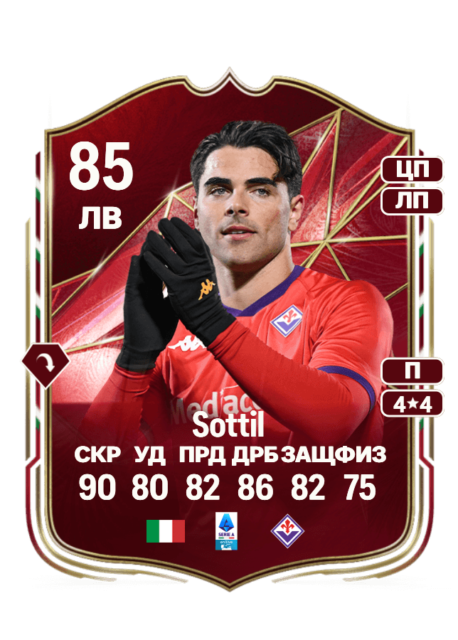 Riccardo Sottil card