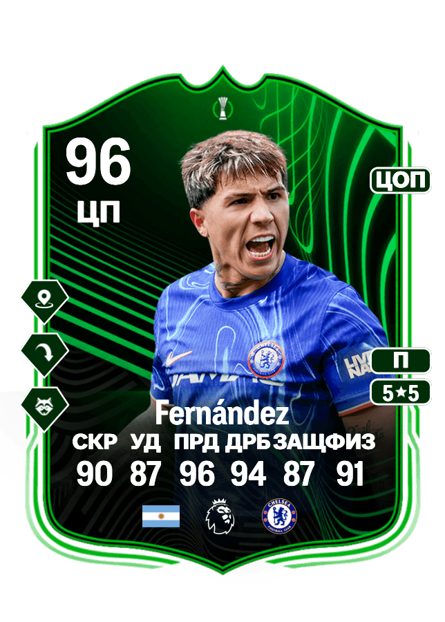 Enzo Fernández card