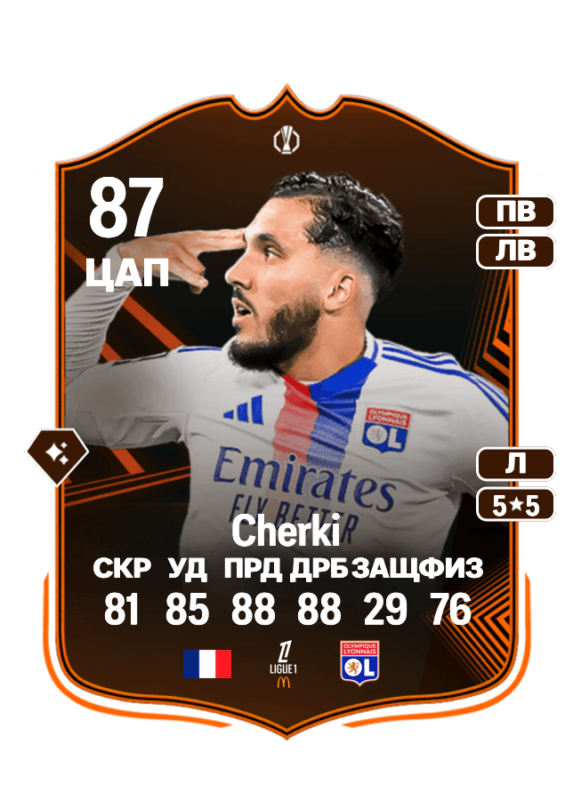 Rayan Cherki card
