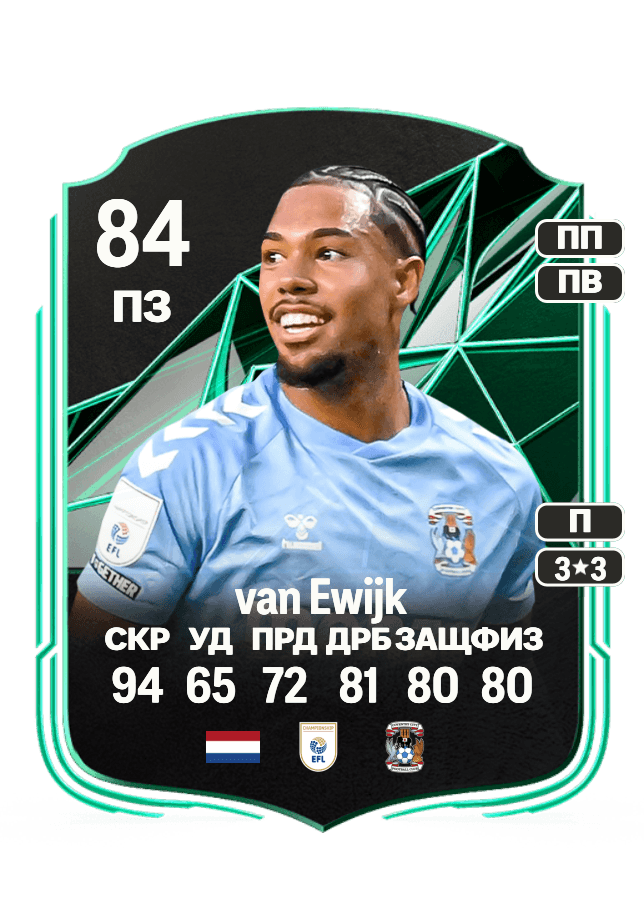 Milan van Ewijk card