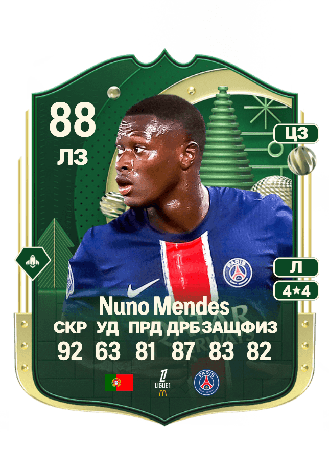 Nuno Mendes card