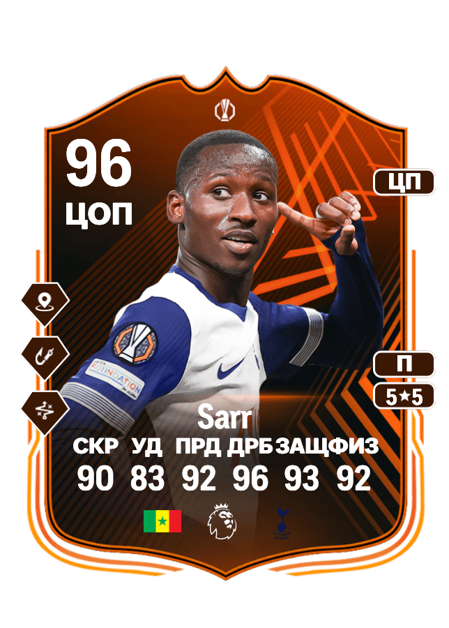 Pape Matar Sarr card