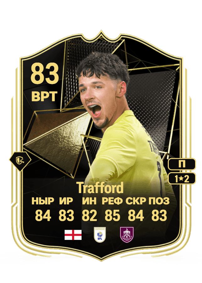 James Trafford card