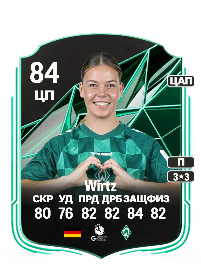 Juliane Wirtz card