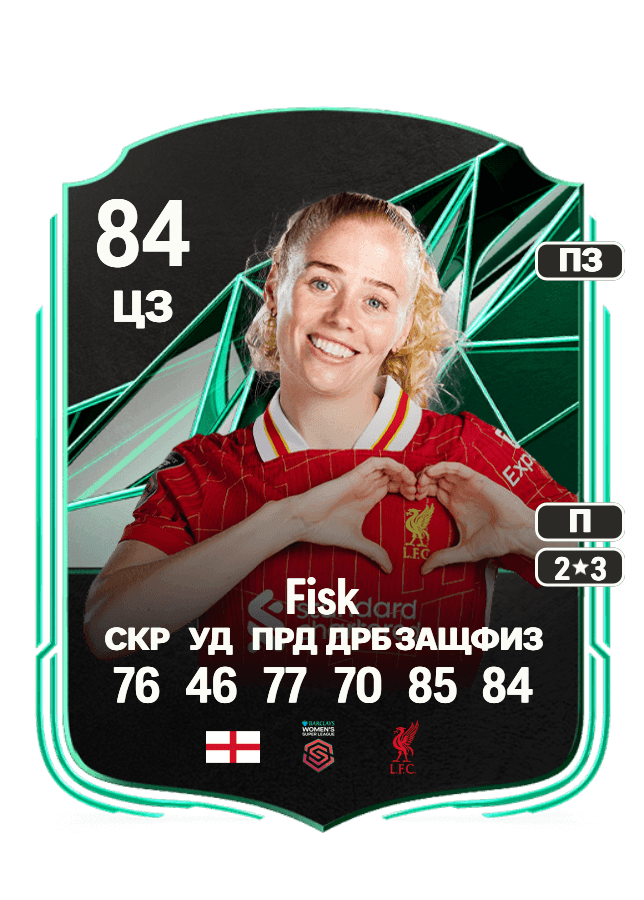 Grace Fisk card