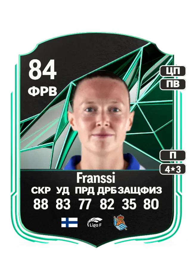 Sanni Franssi card
