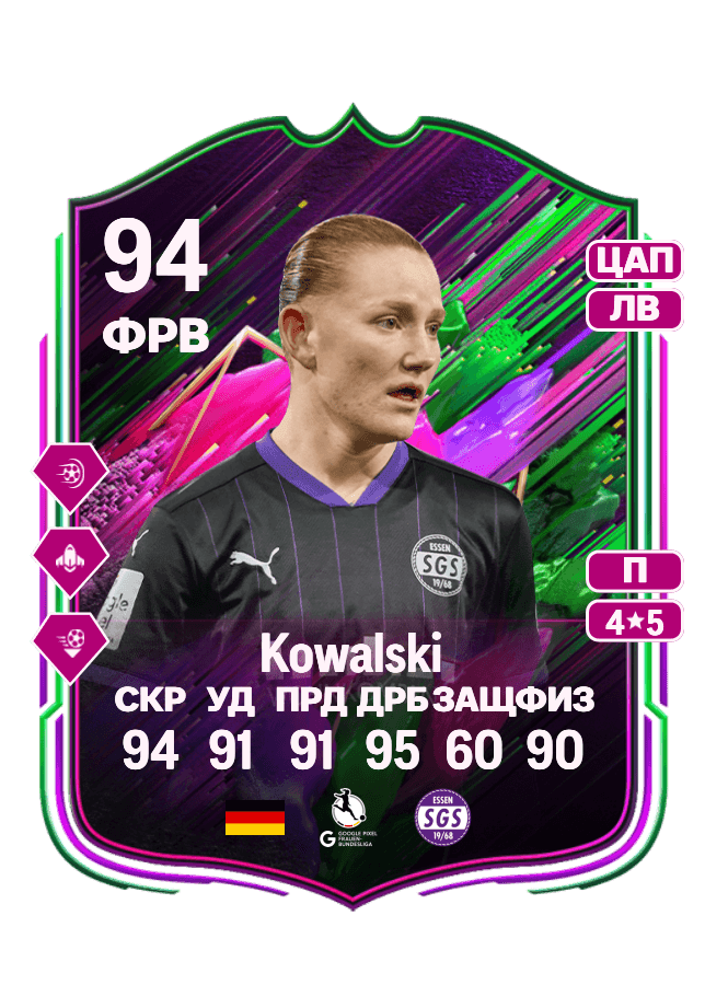Natasha Kowalski card