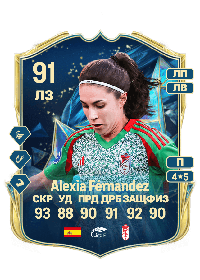 Alexia Férnandez card