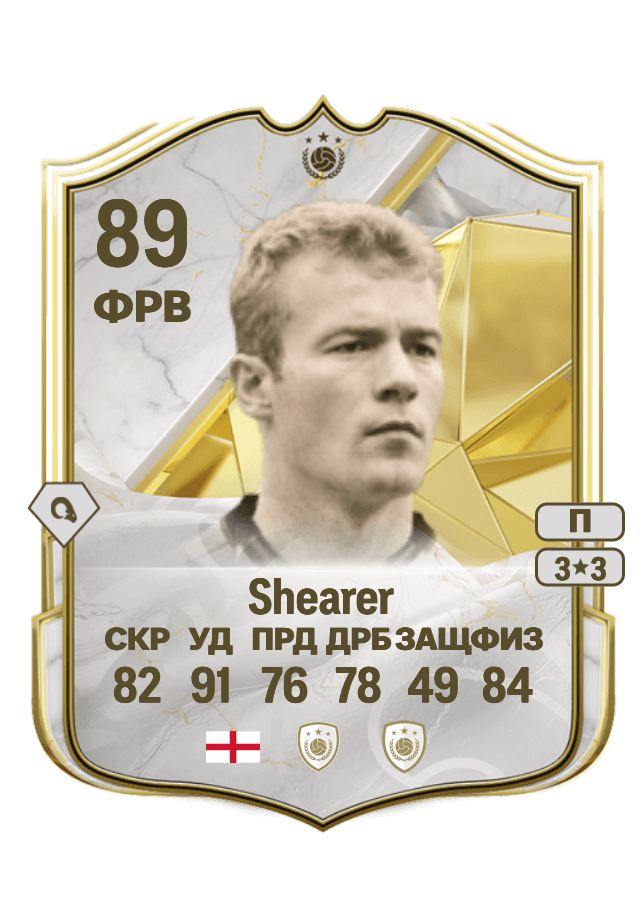 Alan Shearer card