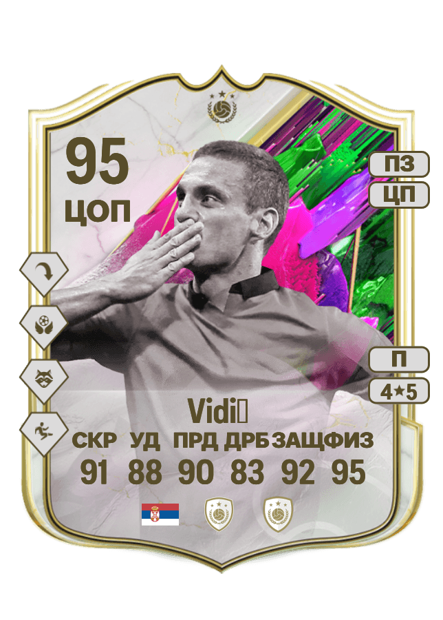 Nemanja Vidić card