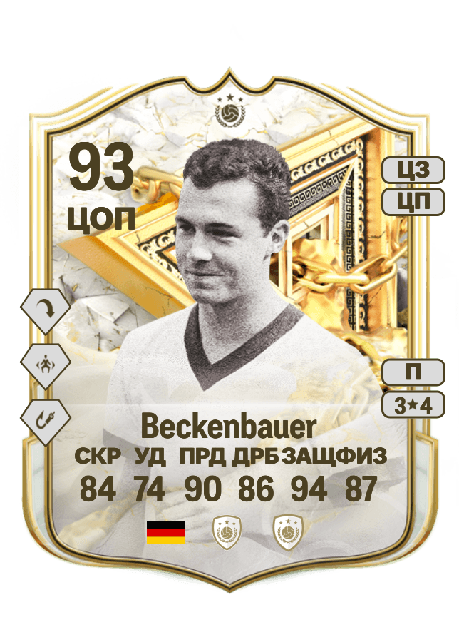 Franz Beckenbauer card