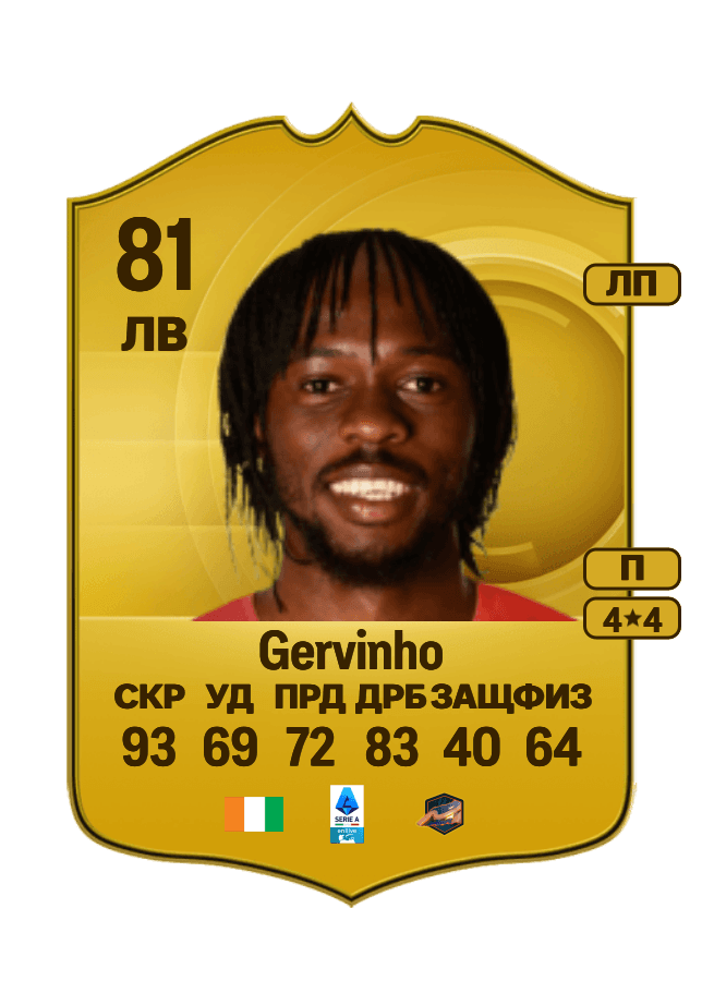 Gervinho card