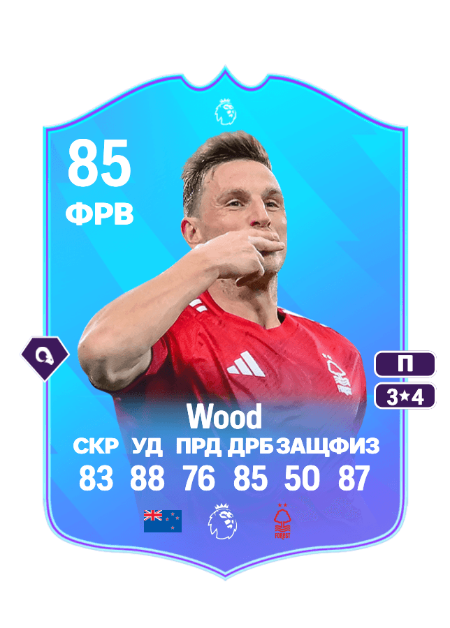 Chris Wood card