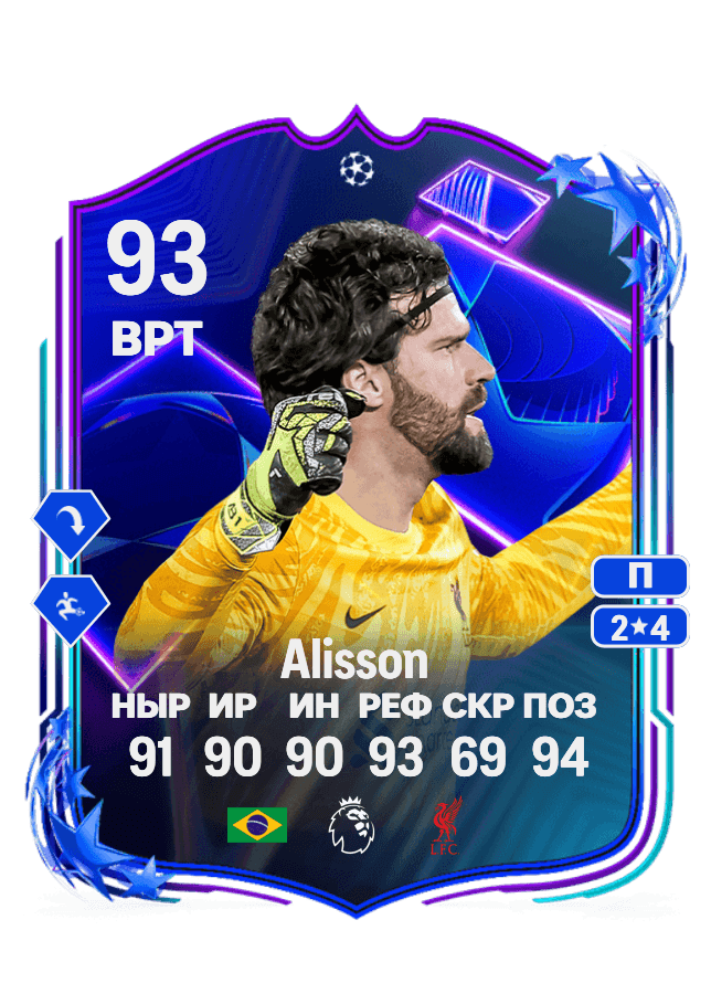 Alisson card