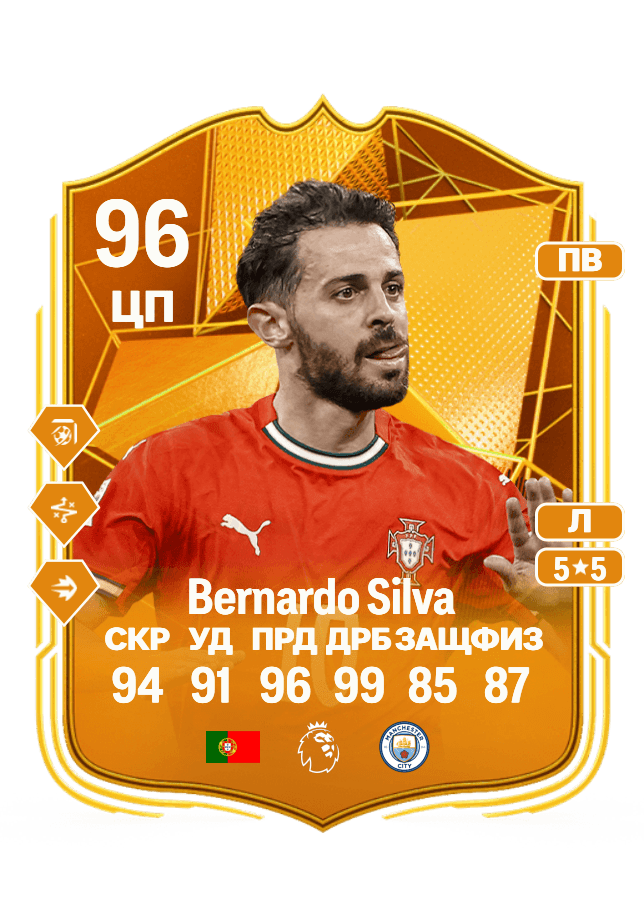 Bernardo Silva card
