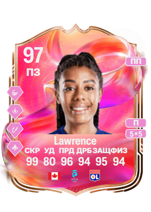 Ashley Lawrence card