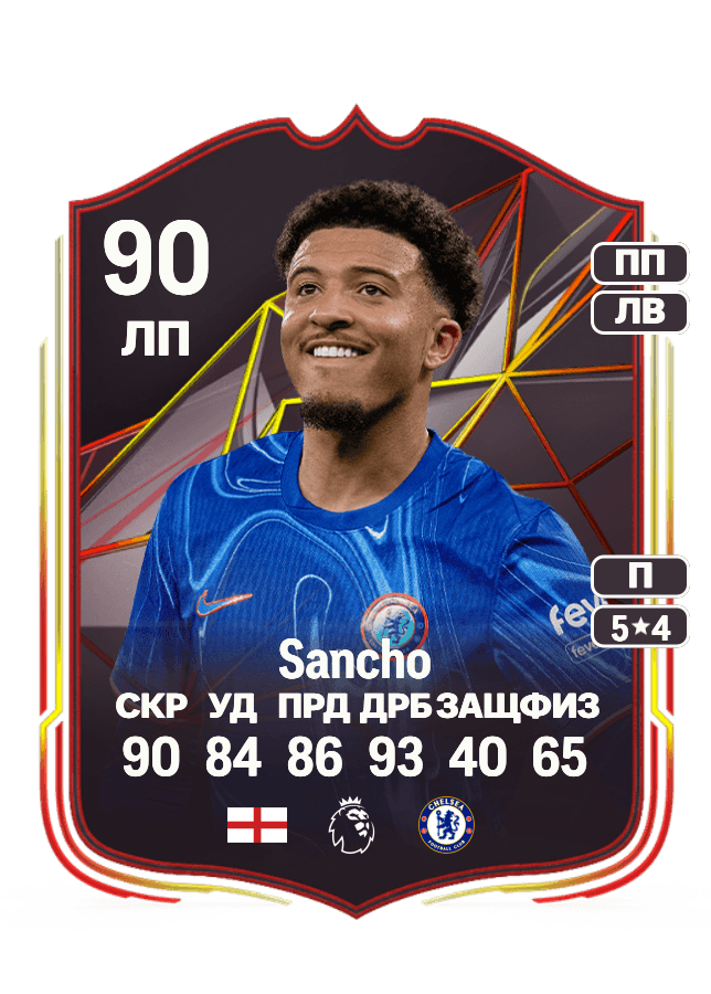 Jadon Sancho card