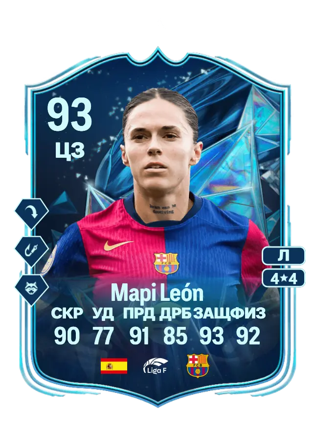 Mapi León card