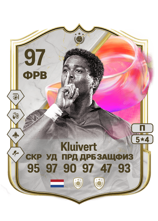 Patrick Kluivert card