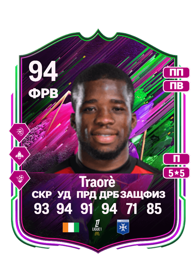 Hamed Traorè card