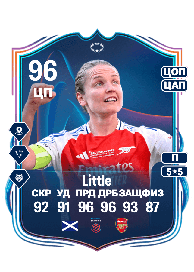 Kim Little card