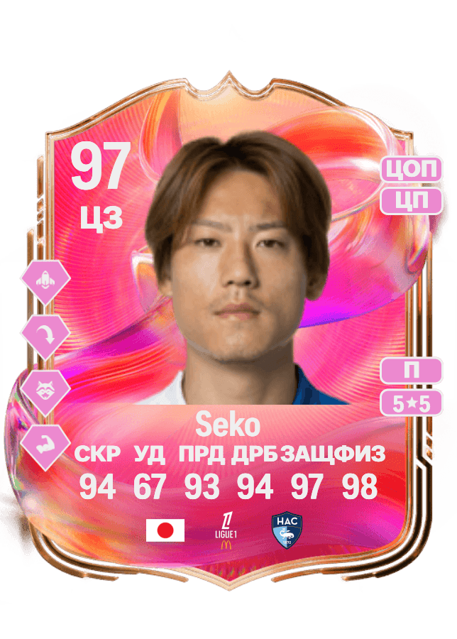 Ayumu Seko card
