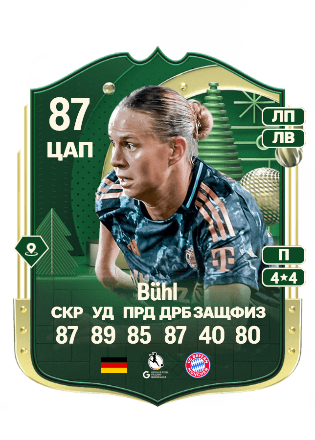 Klara Bühl card