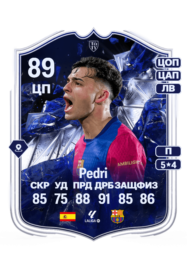 Pedri card