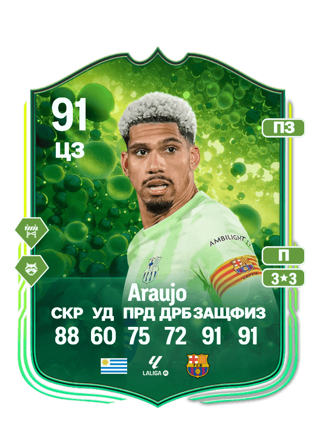 Ronald Araujo card