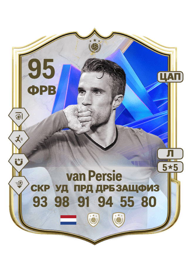 Robin van Persie card