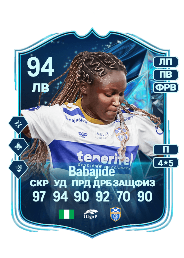 Rinsola Babajide card