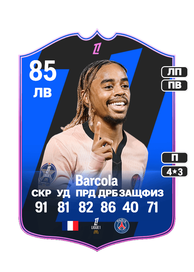 Bradley Barcola card