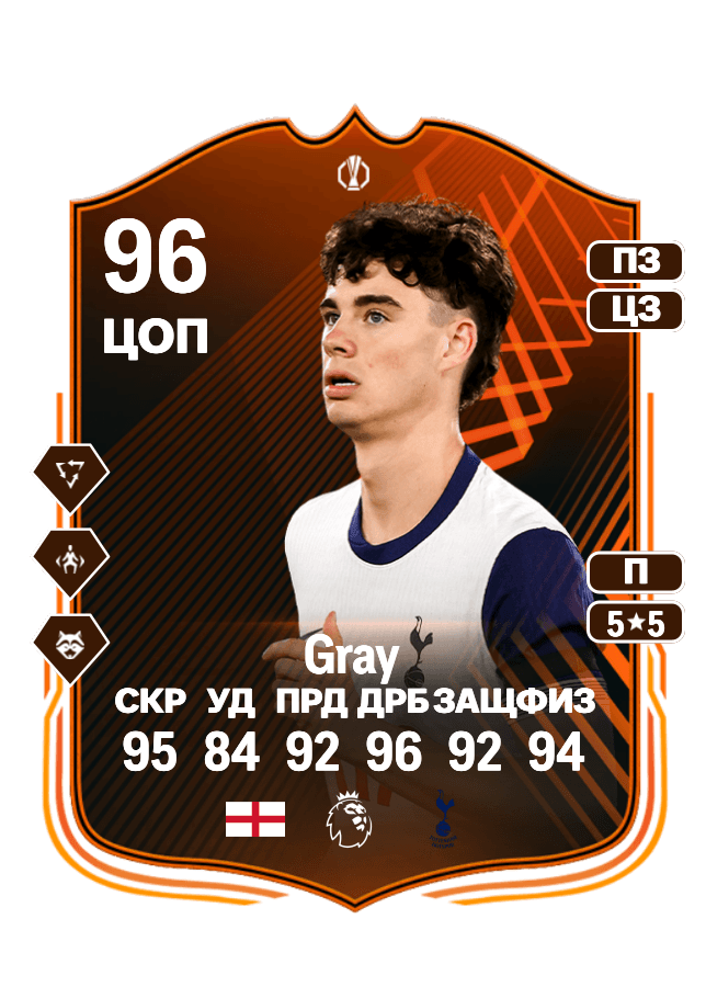 Archie Gray card