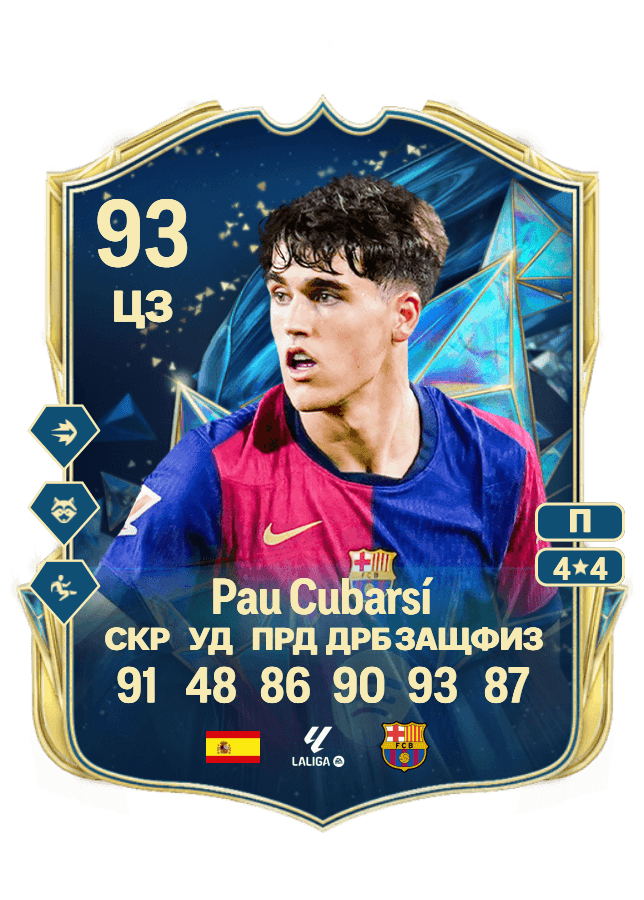 Pau Cubarsí card