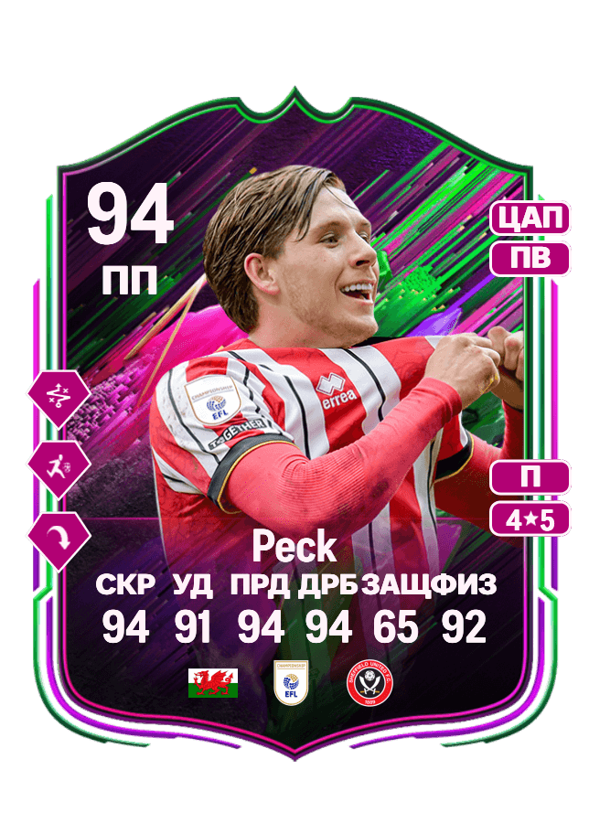 Sydie Peck card