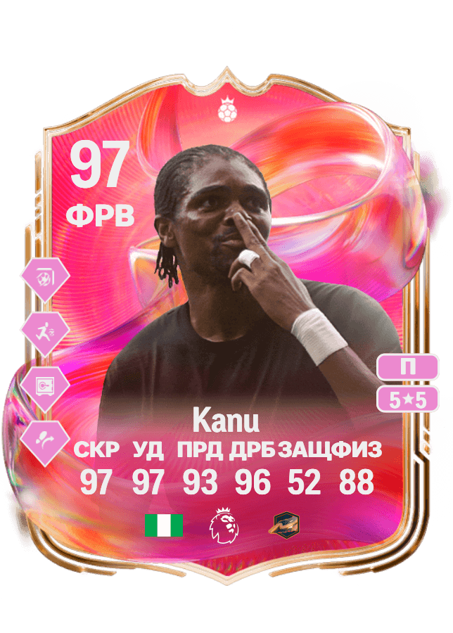 Nwankwo Kanu card
