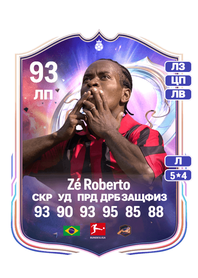 Zé Roberto card