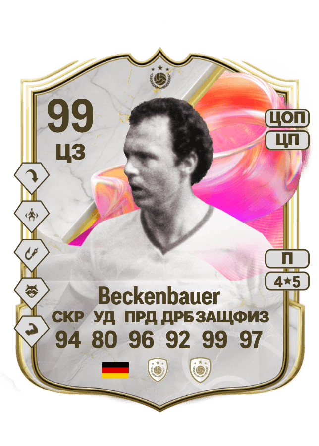 Franz Beckenbauer card