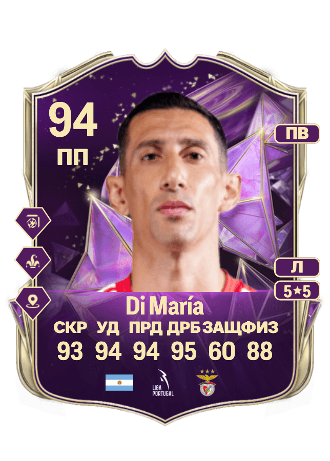 Ángel Di María card