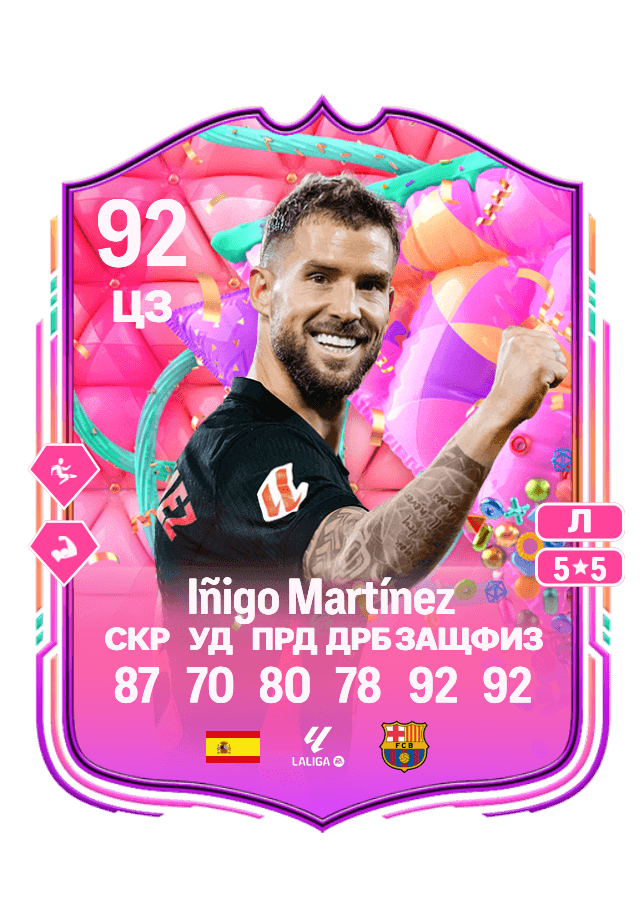 Iñigo Martínez card