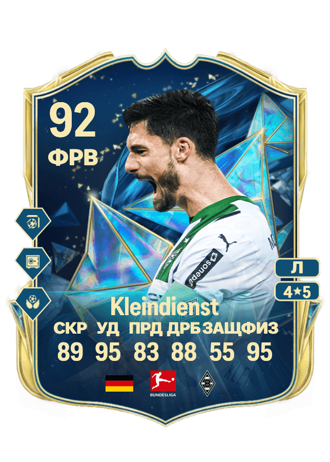 Tim Kleindienst card