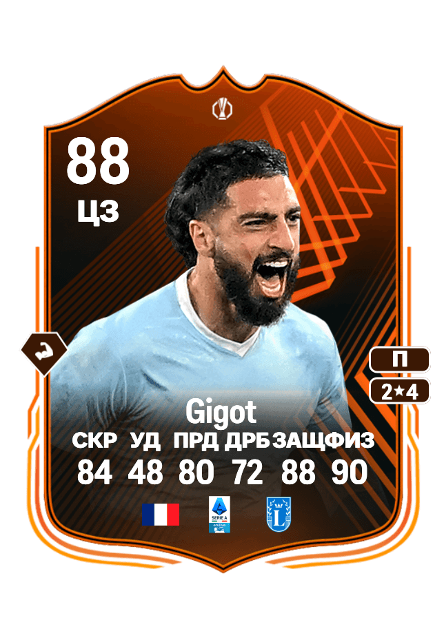 Samuel Gigot card
