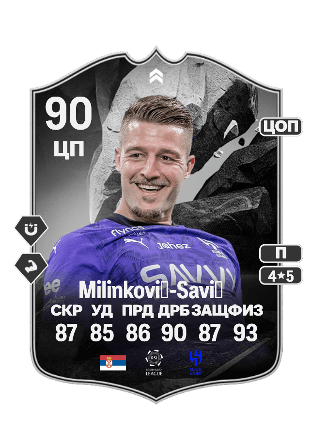Sergej Milinković-Savić card