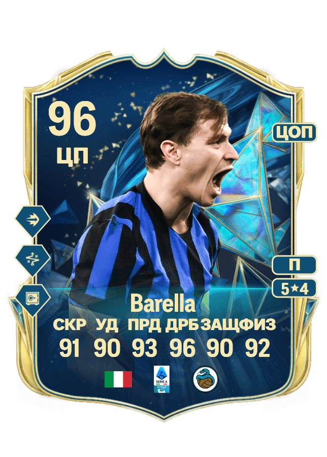 Nicolò Barella card