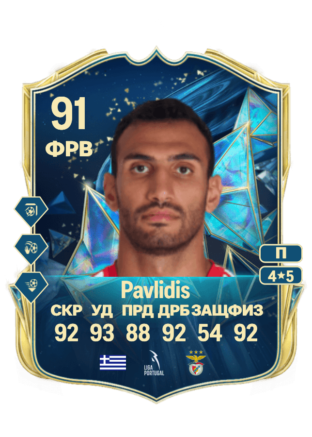 Vangelis Pavlidis card