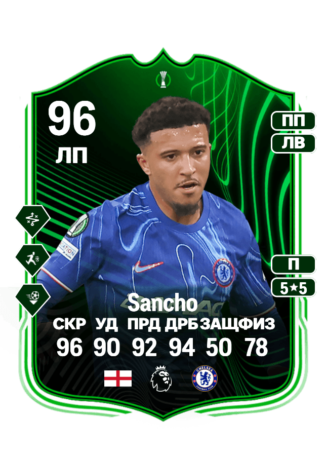 Jadon Sancho card