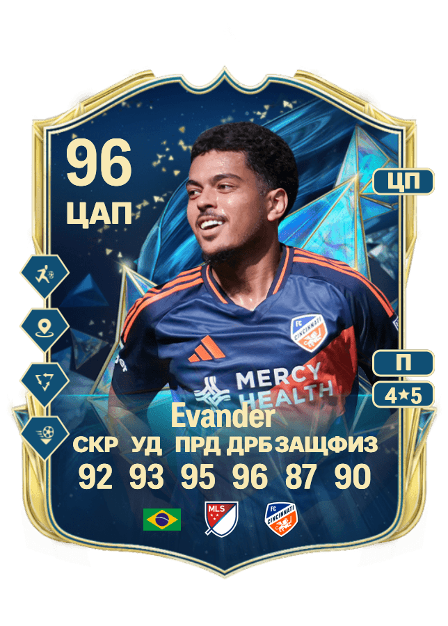Evander card