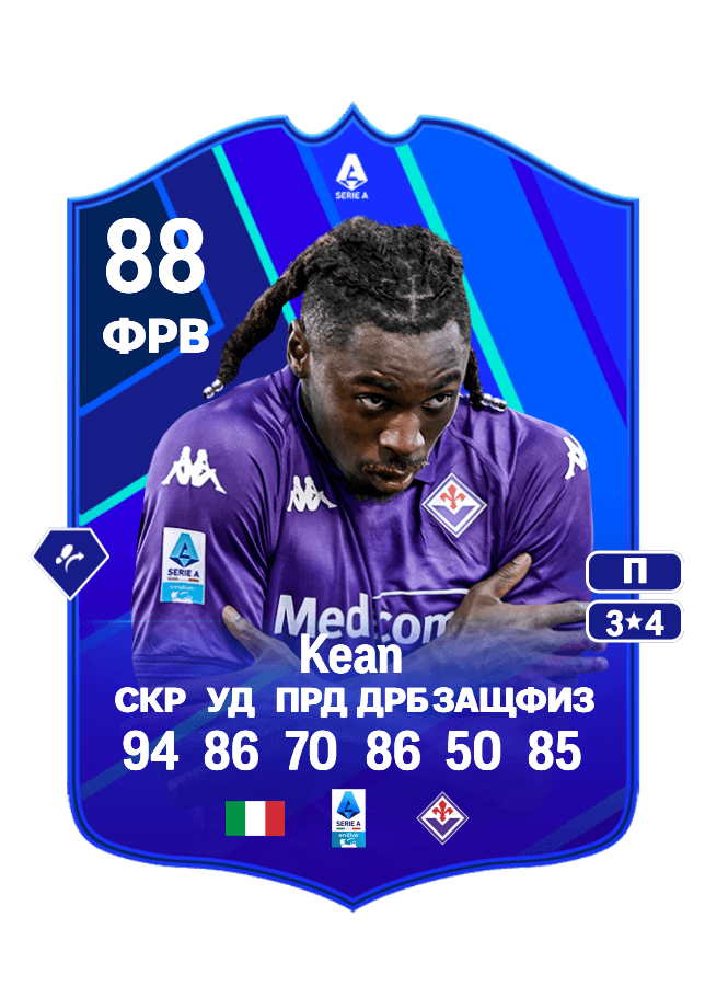 Moise Kean card