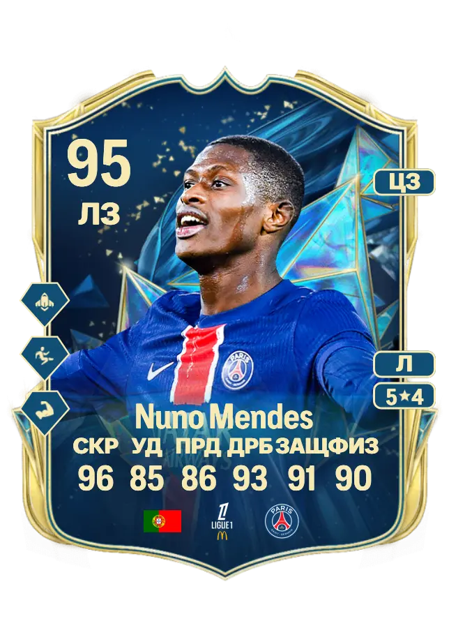 Nuno Mendes card