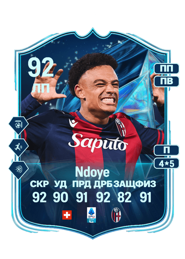 Dan Ndoye card